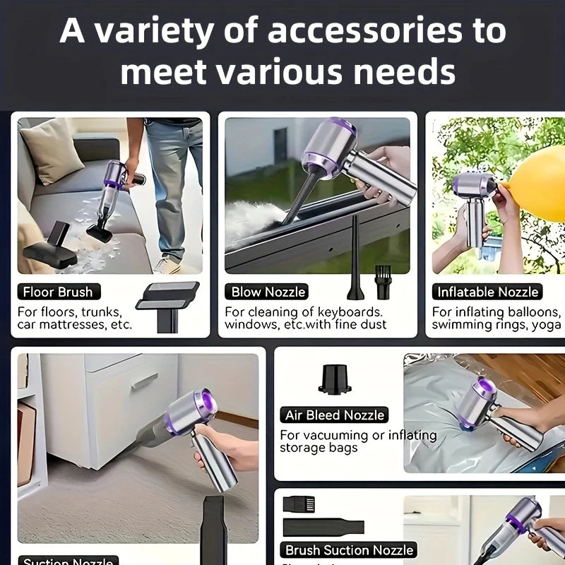 Aspirateur à Main Sans Fil CENRR 3-en-1