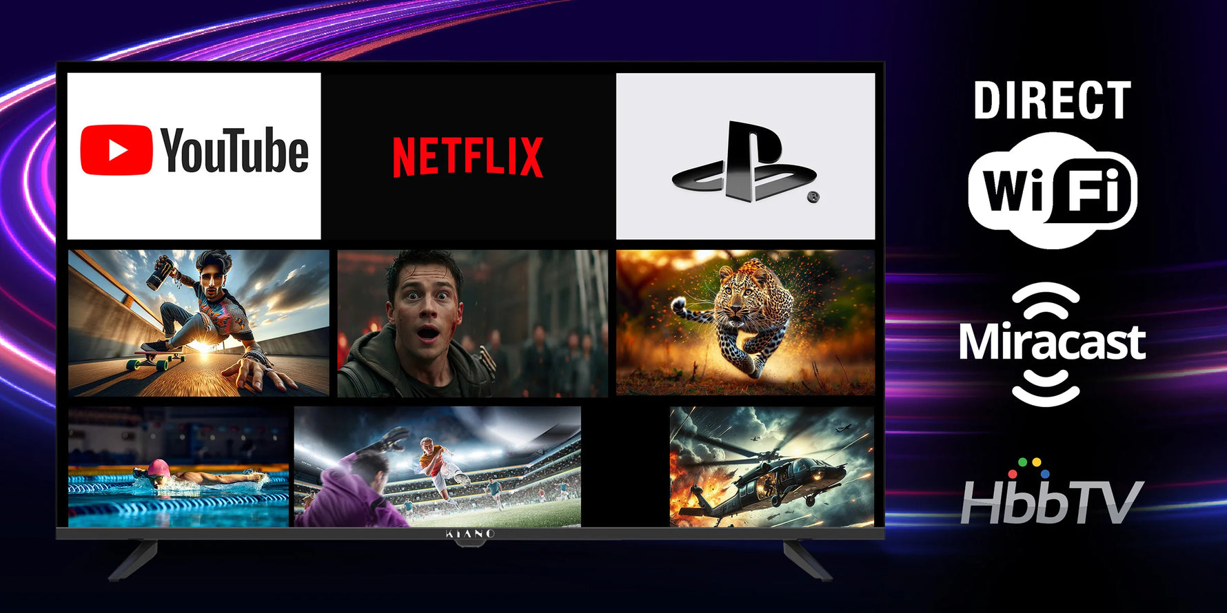 Kiano Elegance TV TV LED 43