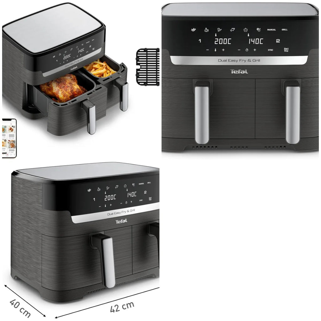 Air fryer double tiroir, 8.3L TEFAL