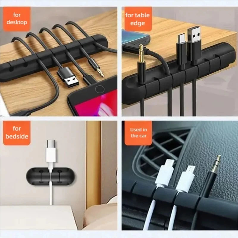 Organisateur de câbles en Silicone Xiaomi