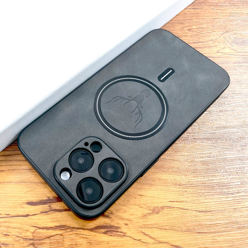 Coque de luxe en cuir PU  pour iPhone