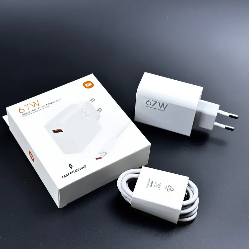 Xiaomi 67W chargeur Turbo Charge rapide