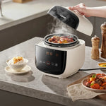 Compact electric pressure cooker