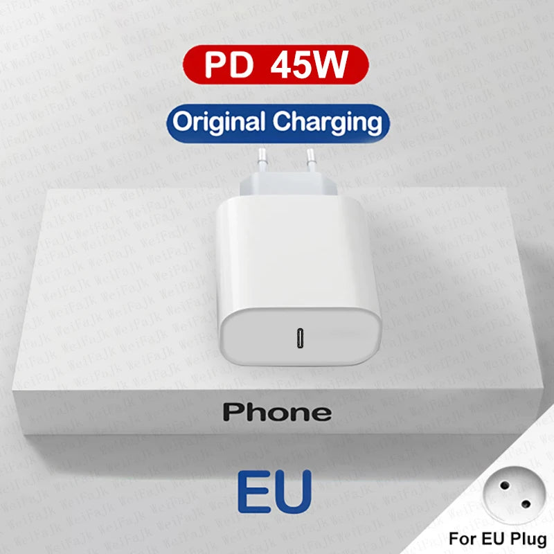 Apple 45W Type C Chargeur Pour iPhone