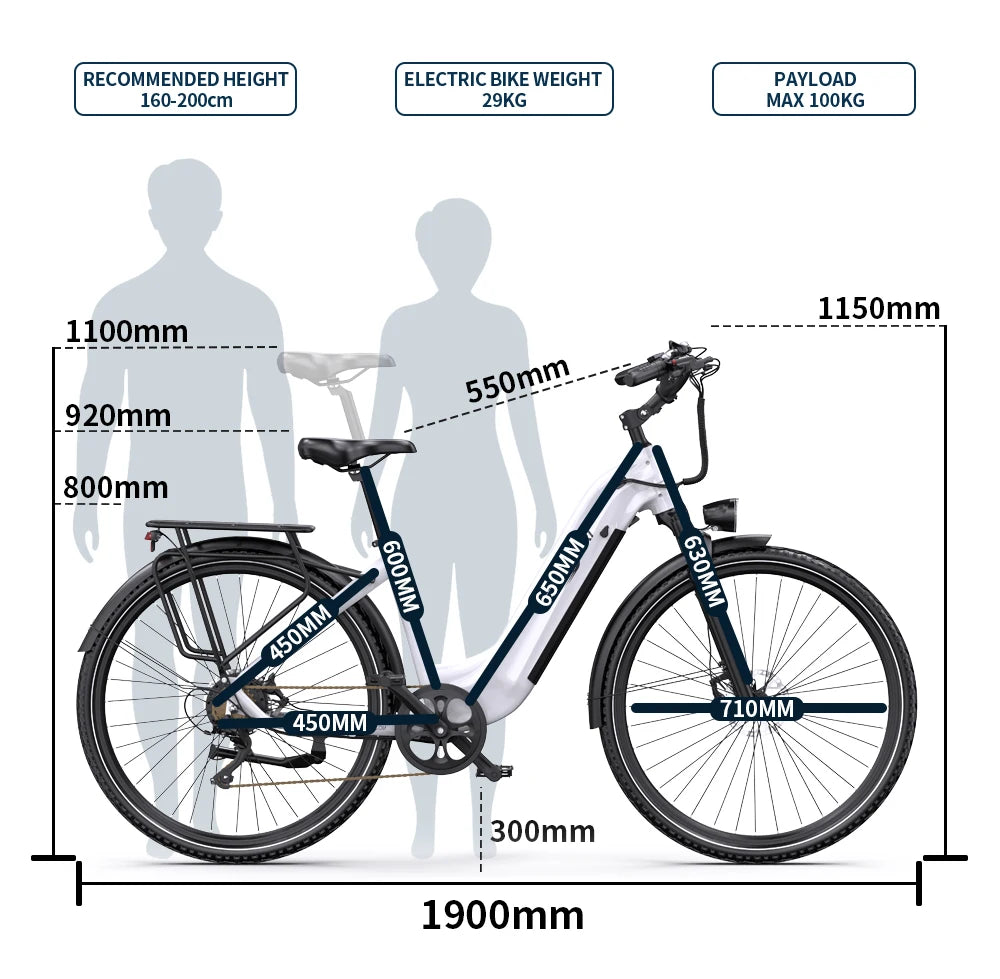 Vélo électrique ONESPORT OT05PRO