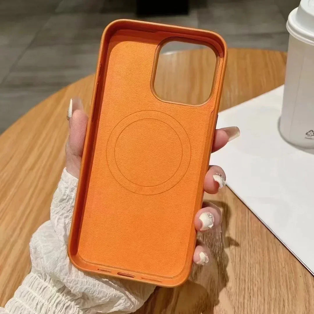 Étui MagSafe de luxe pour Apple iPhone