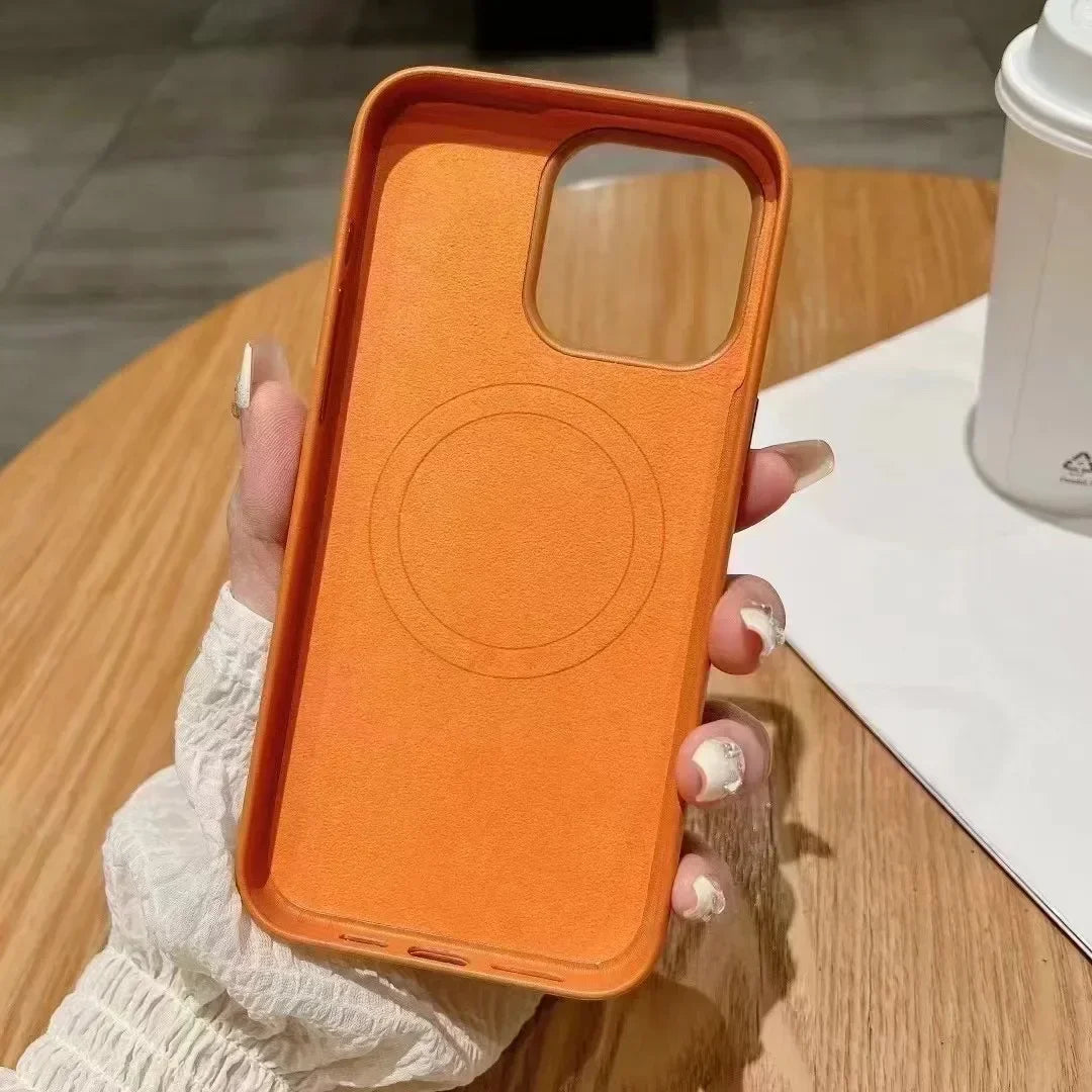 Étui MagSafe de luxe pour Apple iPhone