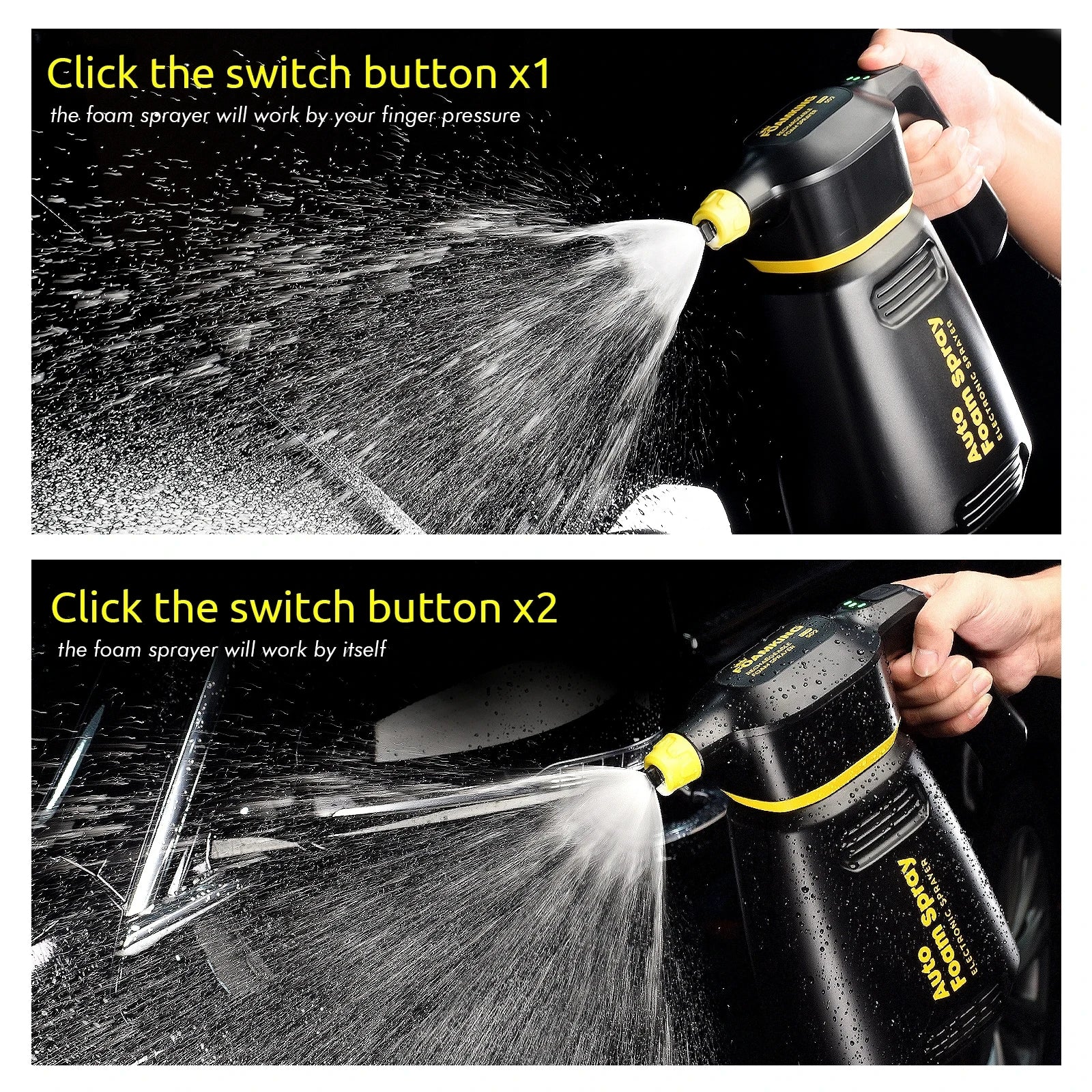 Pulvérisateur de Mousse Électrique