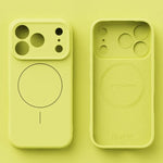 Apple Liquid Silicone Magnetic Phone Case