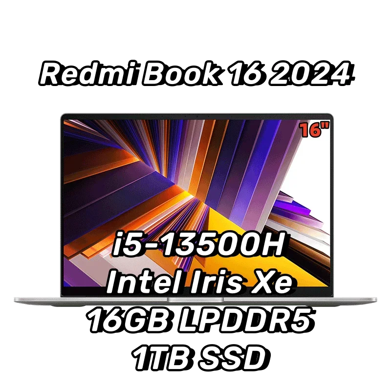 Xiaomi Redmi Book 16 ordinateur portable 2024 Intel Core i5
