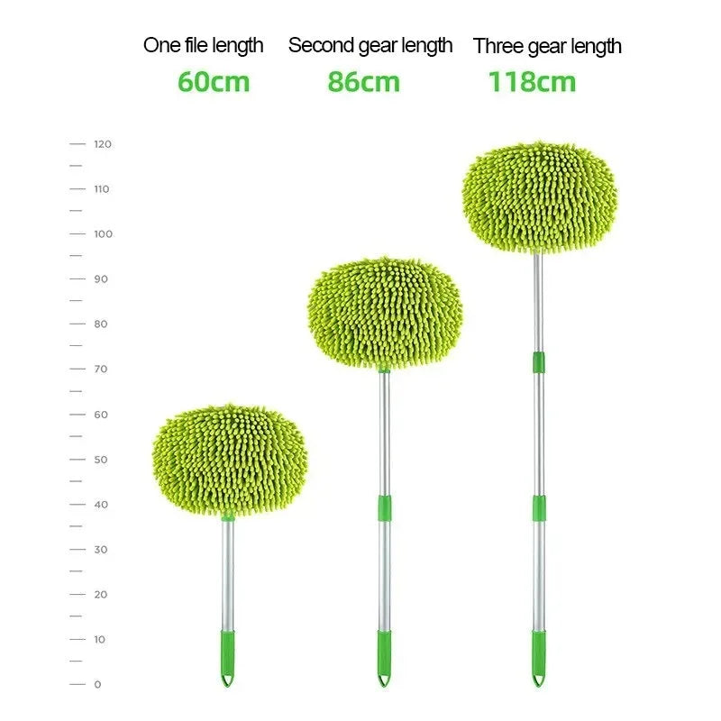 Telescopic Microfiber Car Wash Broom 