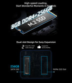 BMAX Mini PC B3 Pro Windows 11 Pro