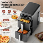 Air Fryer 2 Compartiments 10L