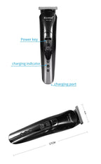 Tondeuse à cheveux électrique Kemei 3 en 1