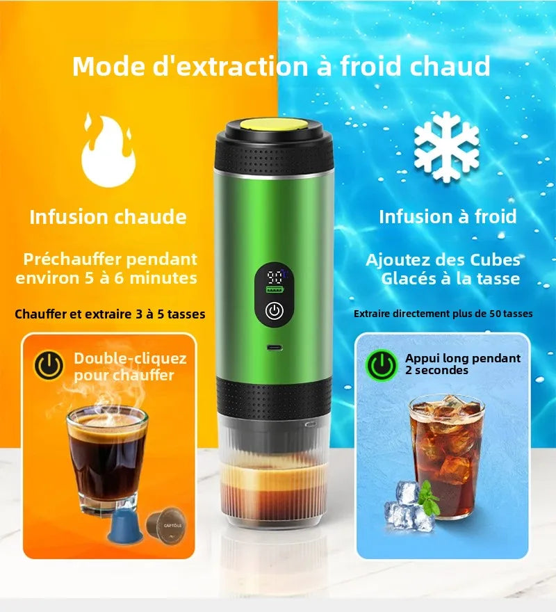 Machine à café expresso portable sans fil