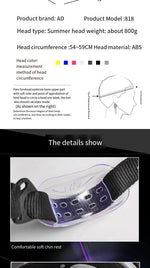 Casques de moto avec lumières Led