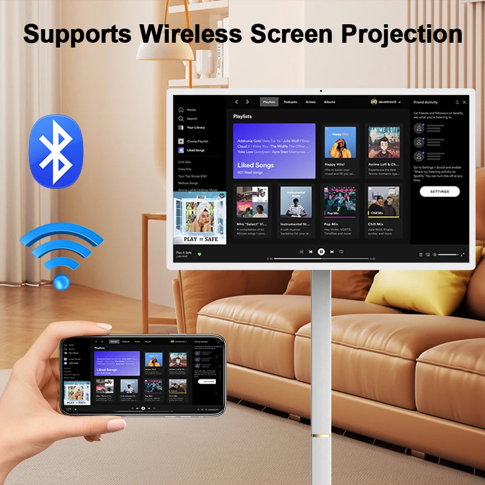 Écran Mobile interactif couleur 27 pouces