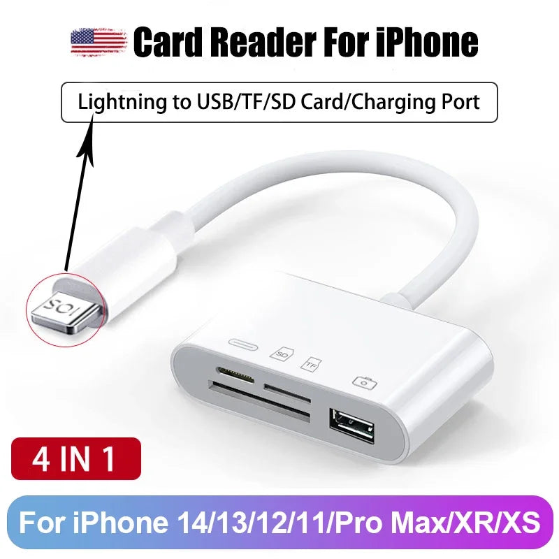 Lecteur de carte universel 8 en 1