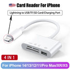 Lecteur de carte universel 8 en 1