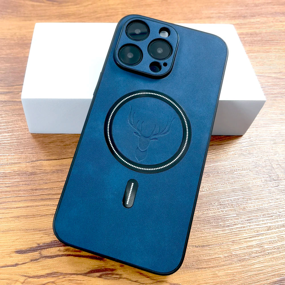 Coque de luxe en cuir PU  pour iPhone