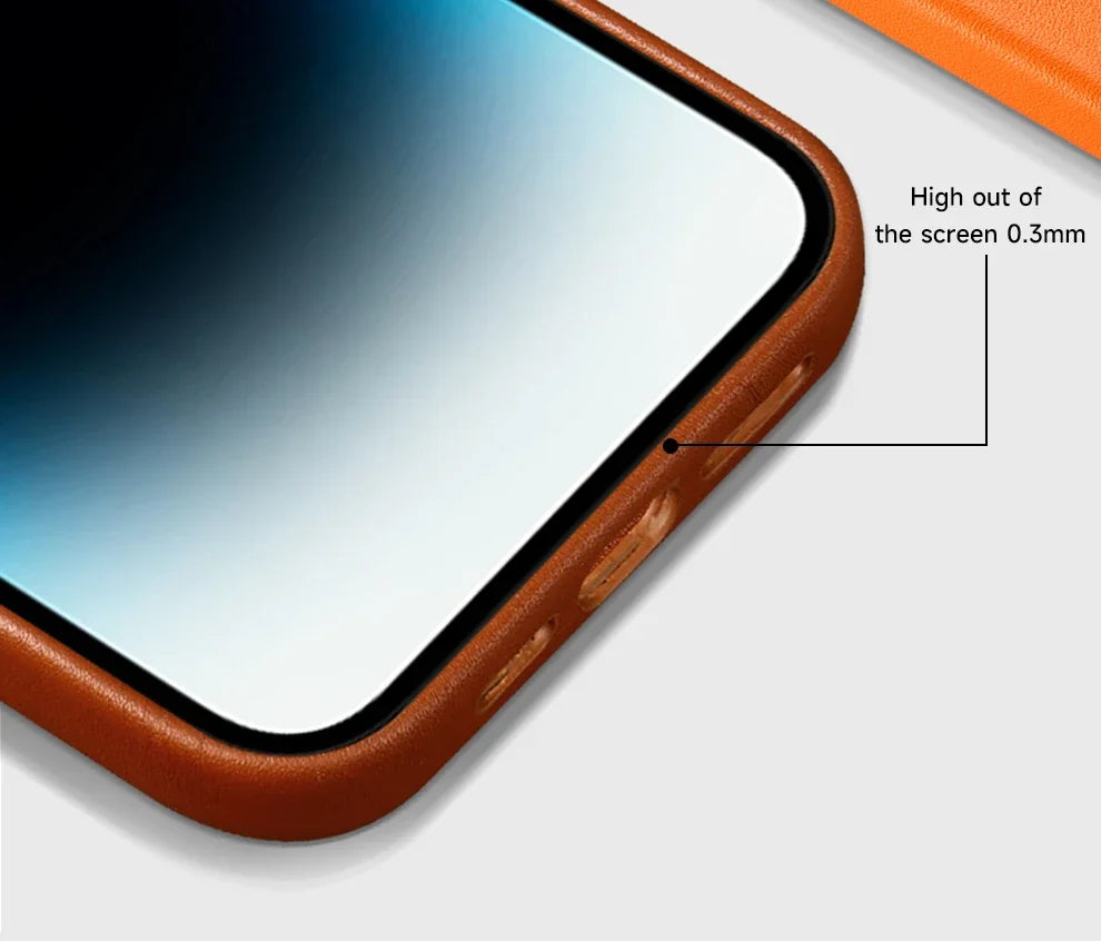 Coque MagSafe de luxe pour Apple iPhone