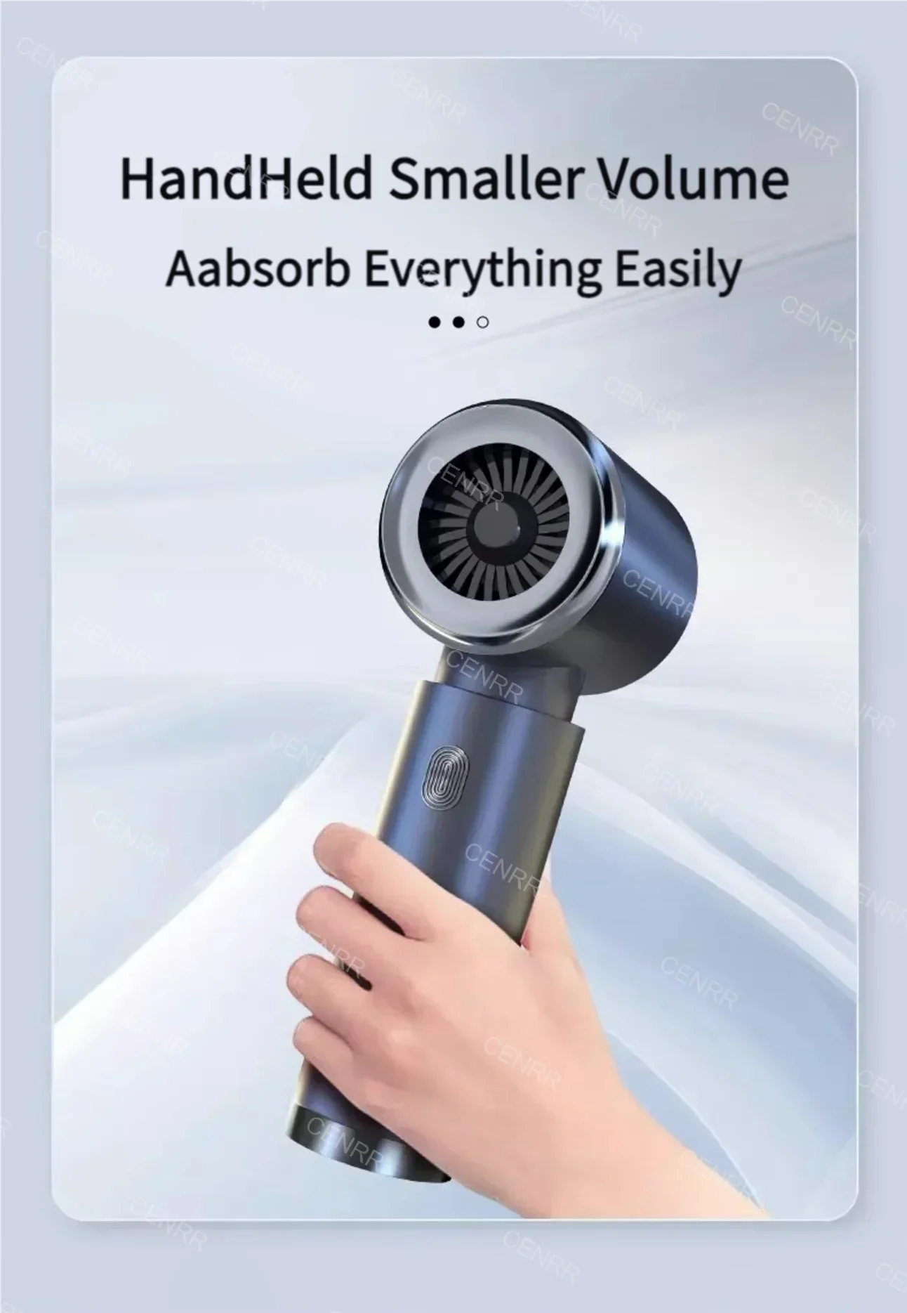 Aspirateur de Voiture Sans Fil Multifonction CENRR