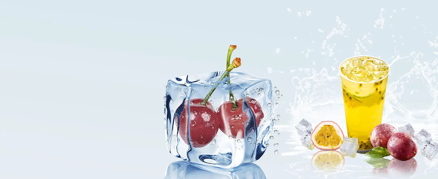 Réfrigérateur-congélateur américain Comfee'RCS609IX2/sans gel/compresseur inverseur/hauteur 177,5 cm/460 L(271 + 189)