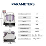 Nettoyeur de tapis Portable polyvalent Rouny