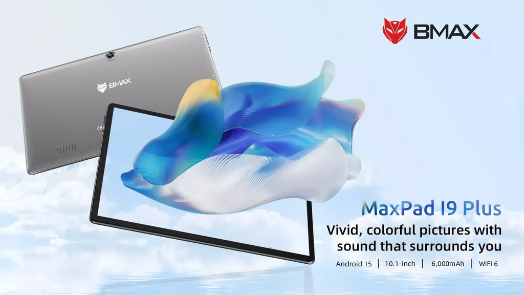 BMAX tablette I9 Plus 10.1 pouces Android 15