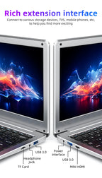 BYONE 11.6 pouces Mini ordinateur Portable Intel Celeron N4000