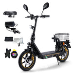 TWOFISH folding electric bike with road legality (Road EEC certified)