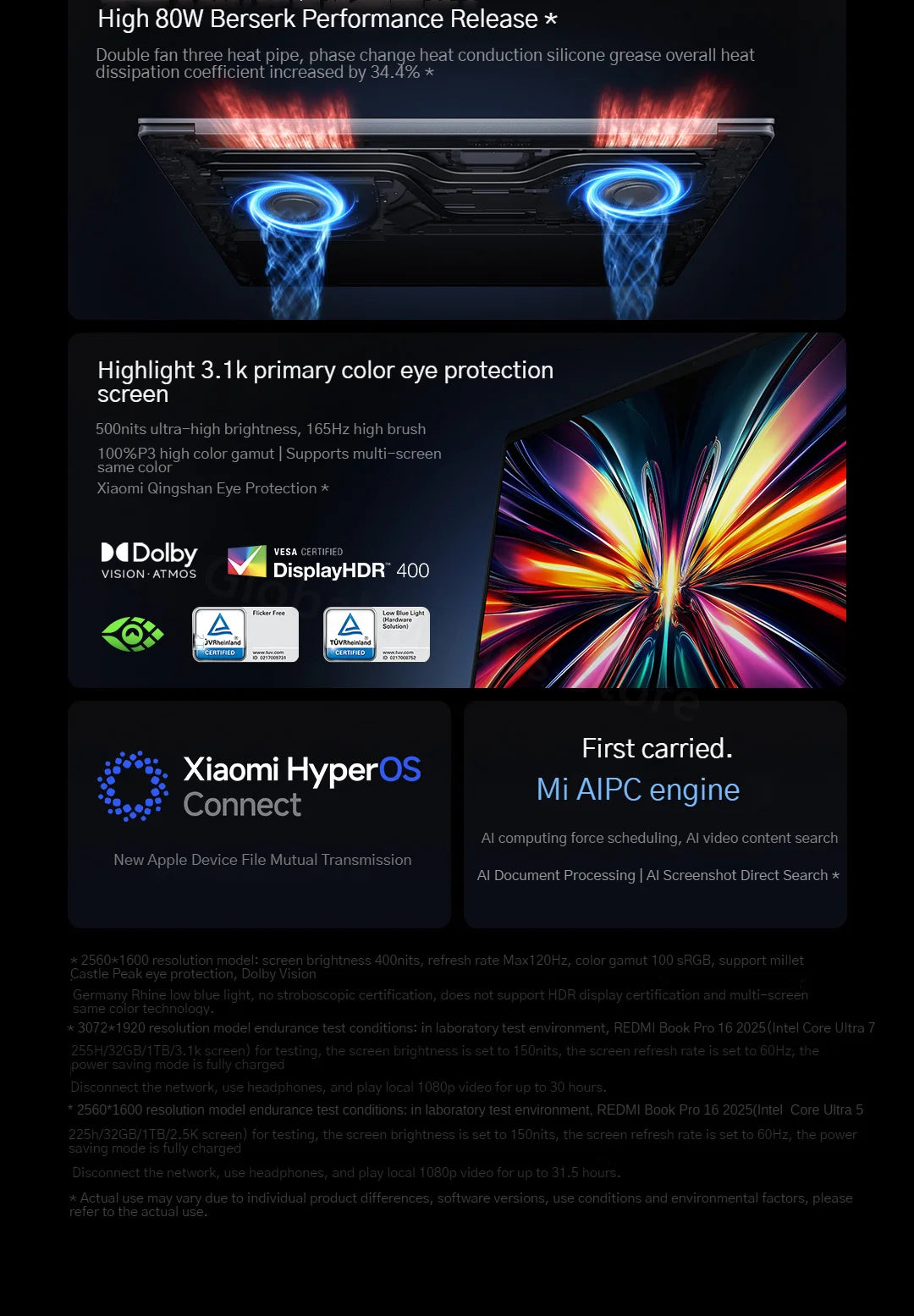 2025 Xiaomi Redmi Book Pro 16