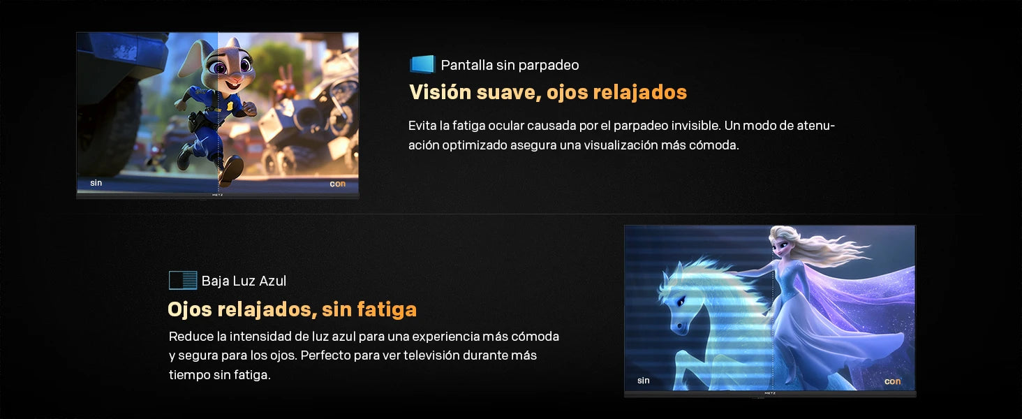 METZ MQF7000Z Smart TV HD QLED Google TV