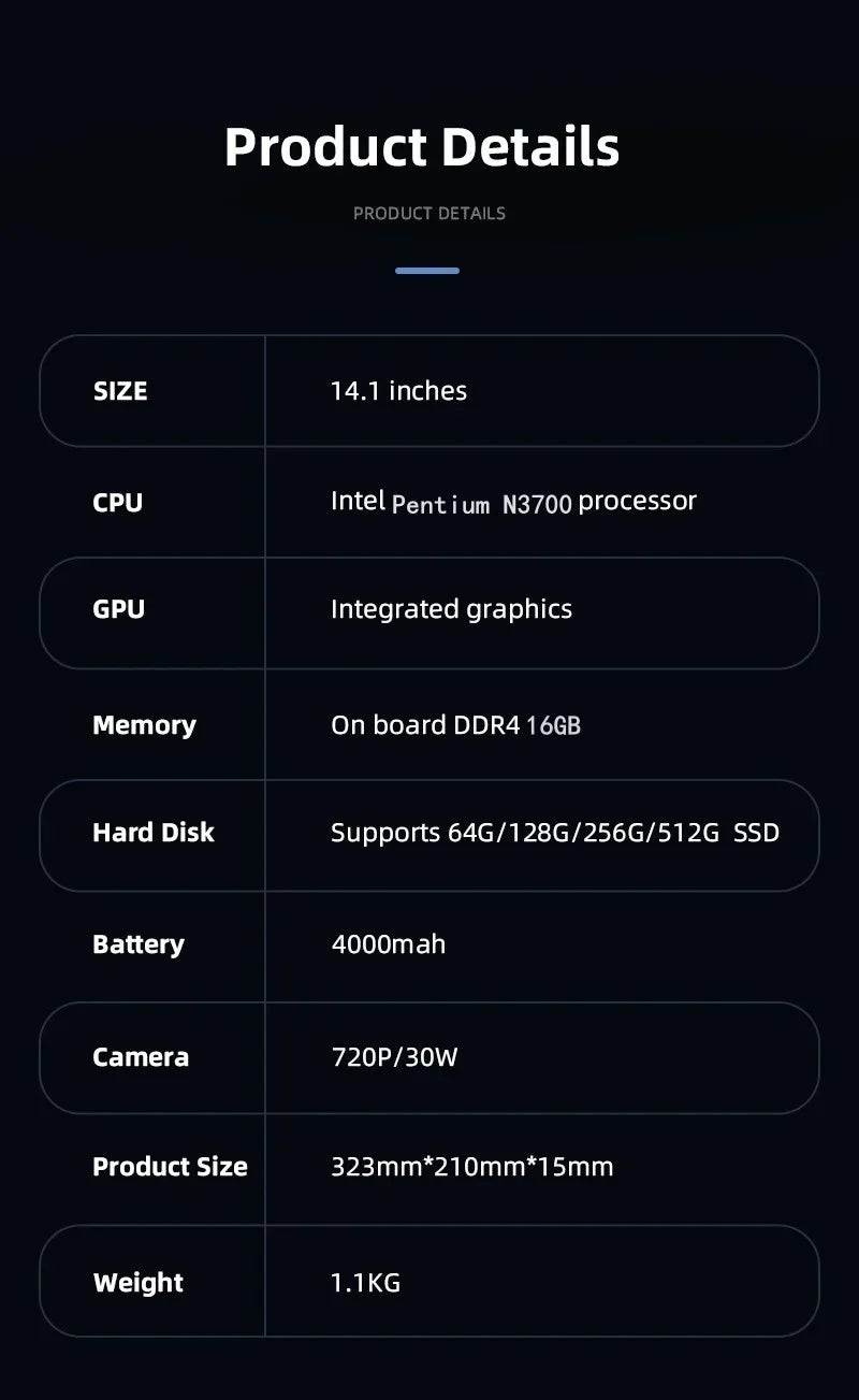 Intel Nino 00 Notebook Gamer