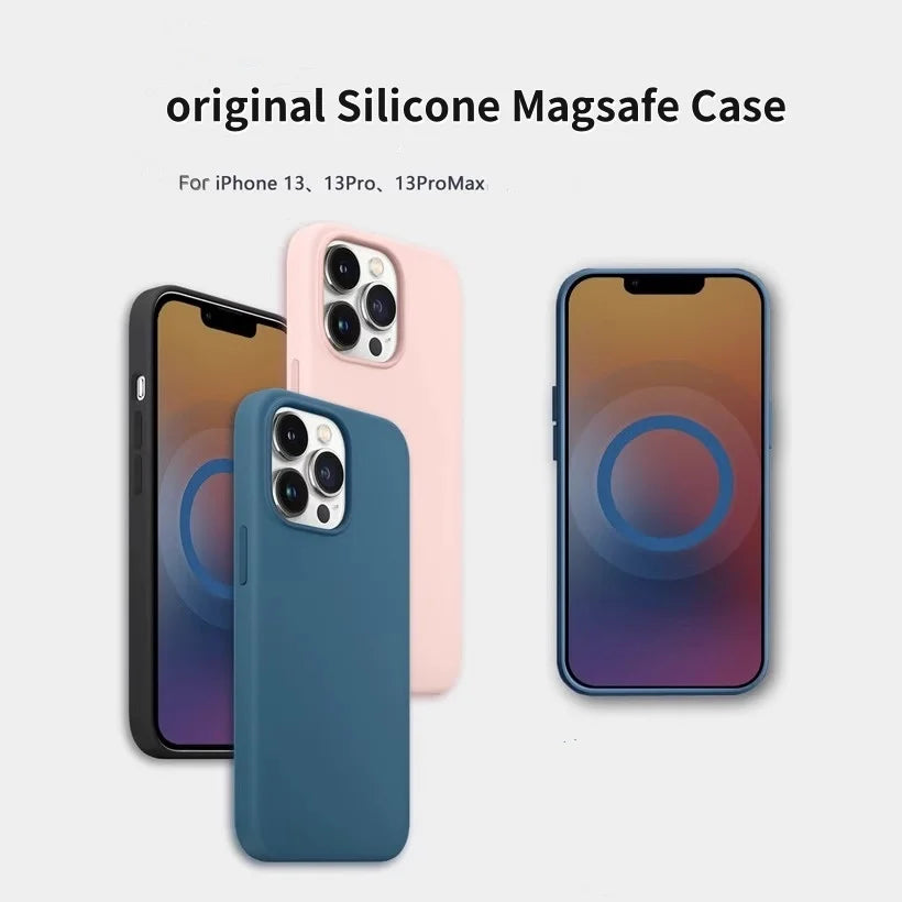 Apple Magsafe Liquid Silicone Magnetic Case