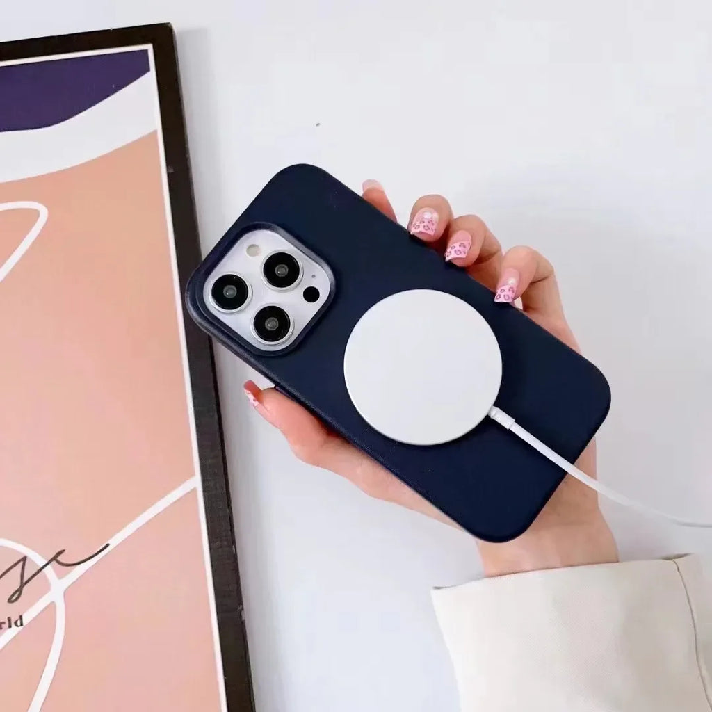 Coque MagSafe de luxe pour Apple iPhone