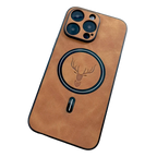 Coque de luxe en cuir PU  pour iPhone