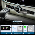 Adaptateur CarPlay filaire vers sans fil 2 en 1