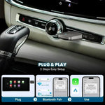 Adaptateur CarPlay filaire vers sans fil 2 en 1 - Electromagna 