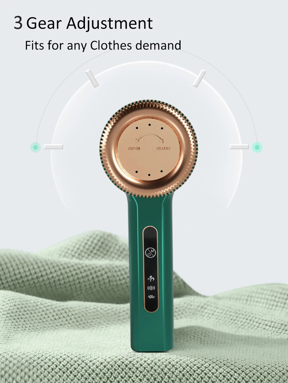 Rasoir en tissu à granulés