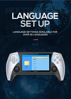 Console de jeu vidéo de poche Portable Project X, 128 go