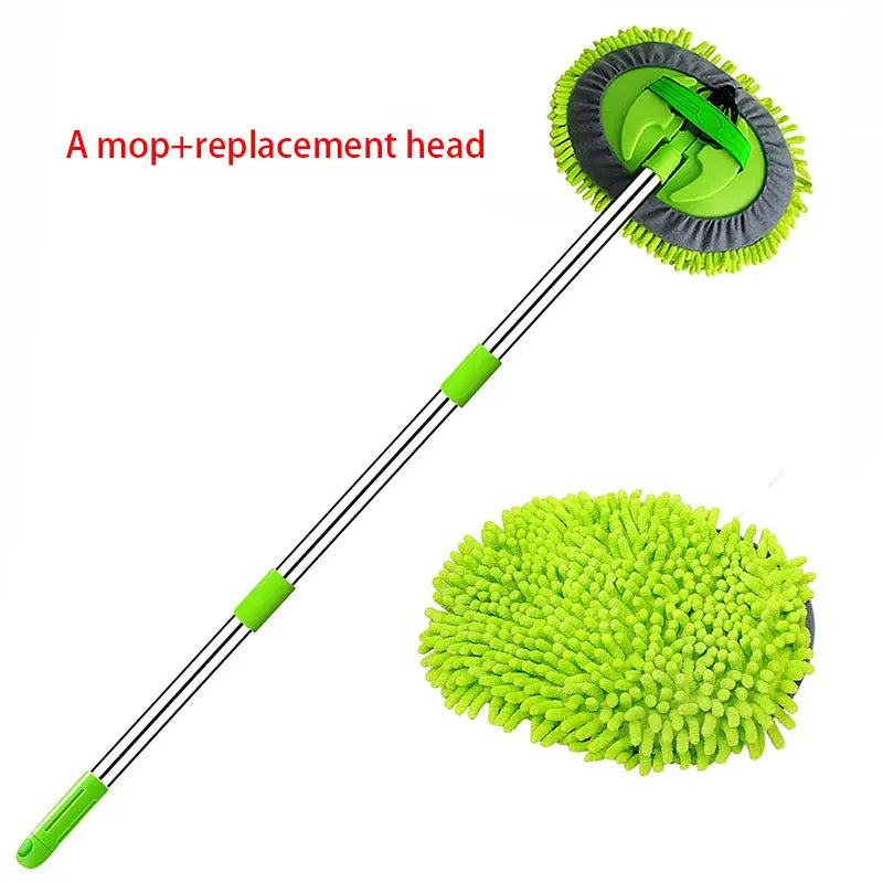 Telescopic Microfiber Car Wash Broom 