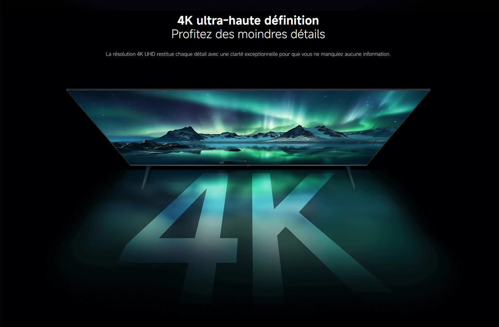 Xiaomi France |  Xiaomi TV A Pro 50 2026, Écran QLED 4K