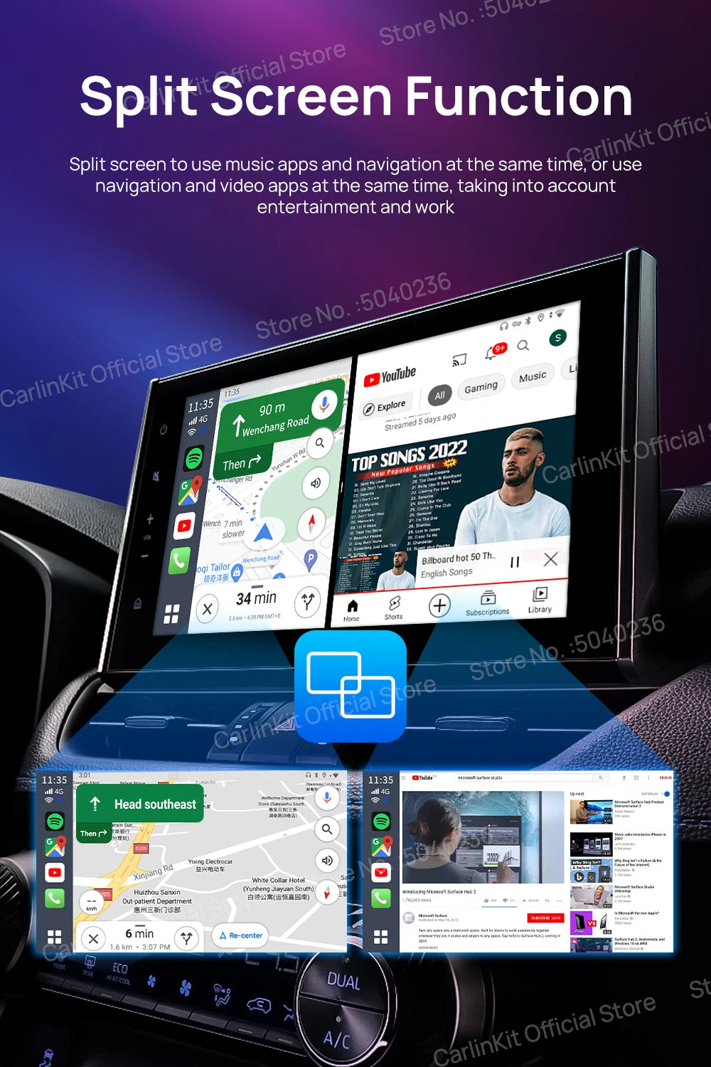 CarlinKit-Adaptateur sans fil CarPlay Ai Box