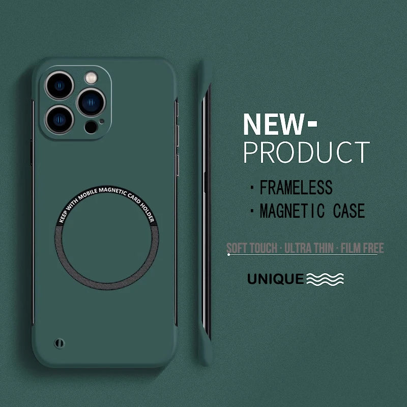 Frameless Magnetic Phone Case