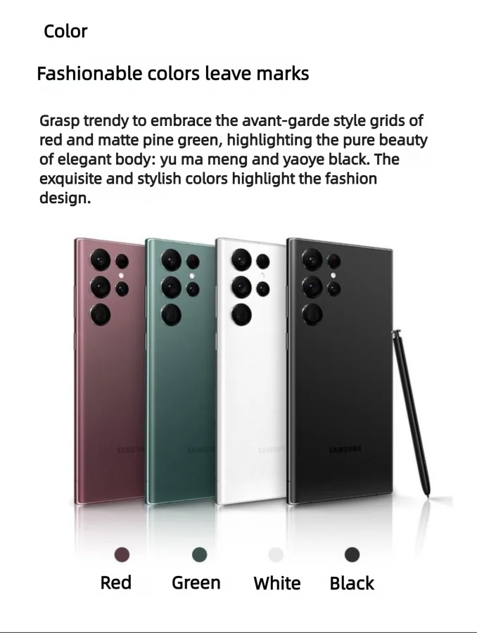 Samsung Galaxy S22 Ultra 5G Reconditionné