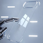 Half-pack clear rigid case