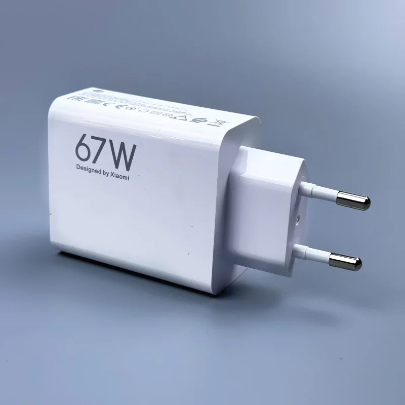 Xiaomi 67W chargeur Turbo Charge rapide