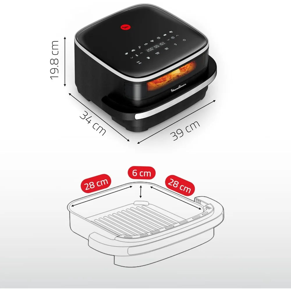 Air Fryer Moulinex XL Surface & Pizza 4L