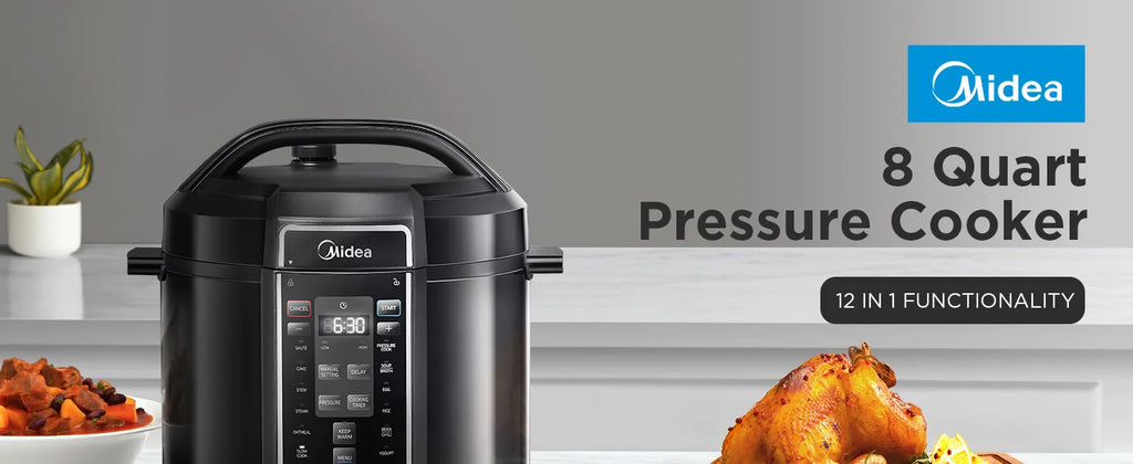 Midea Autocuiseur Électrique Rapide 9-en-1